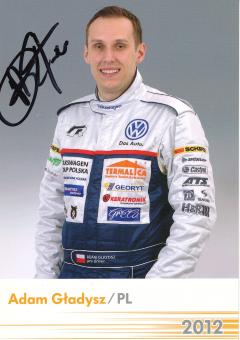 Adam Gladysz  VW Auto Motorsport Autogrammkarte original signiert 