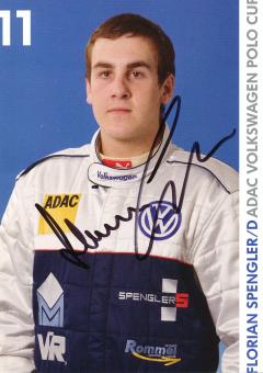 Florian Spengler  VW Auto Motorsport Autogrammkarte original signiert 
