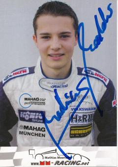 Mathias Moorloher  VW Auto Motorsport Autogrammkarte original signiert 