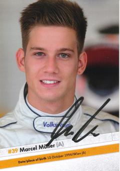Marcel Müller  VW Auto Motorsport Autogrammkarte original signiert 