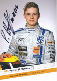 Pascal Hoffmann  VW Auto Motorsport Autogrammkarte original signiert 