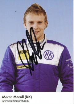 Martin Marrill  VW Auto Motorsport Autogrammkarte original signiert 