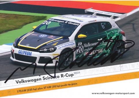 Manuel Fahnauer  VW Auto Motorsport Autogrammkarte original signiert 