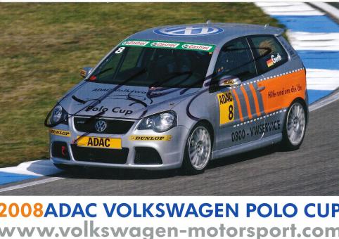 Heiko Gerth  VW Auto Motorsport Autogrammkarte original signiert 