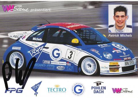 Patrick Michels  VW Auto Motorsport Autogrammkarte original signiert 