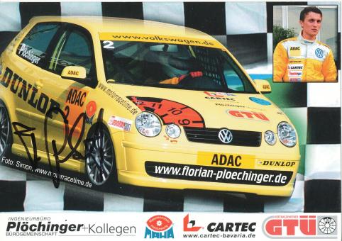 Florian Plöchinger  VW Auto Motorsport Autogrammkarte original signiert 