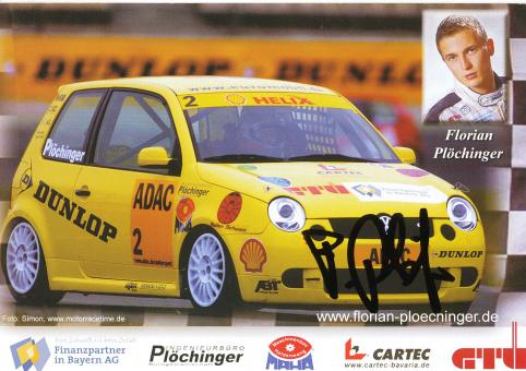 Florian Plöchinger  VW Auto Motorsport Autogrammkarte original signiert 