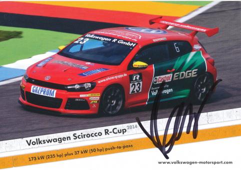 Victor Bouveng  VW Auto Motorsport Autogrammkarte original signiert 