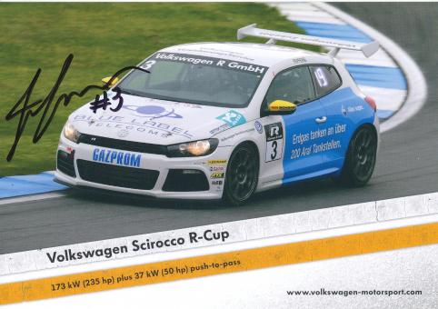 Jordan Lee Pepper  VW Auto Motorsport Autogrammkarte original signiert 