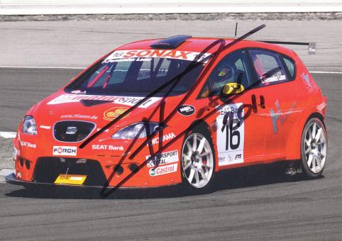 Felipe Fernandez Laser  Seat  Auto Motorsport Autogrammkarte original signiert 
