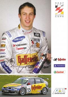 Peter Terting   Seat  Auto Motorsport Autogrammkarte original signiert 