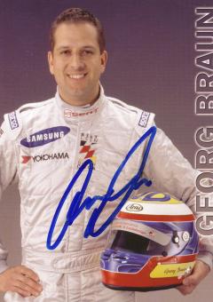 Georg Braun   Seat  Auto Motorsport Autogrammkarte original signiert 