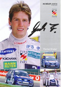 Florian Gruber   Seat  Auto Motorsport Autogrammkarte original signiert 