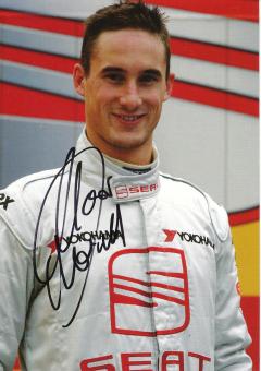 Maximilian Werndel  Seat  Auto Motorsport Autogrammkarte original signiert 