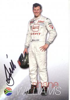 Shane Williams  Seat  Auto Motorsport Autogrammkarte original signiert 