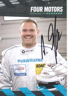 Axel Duffner  Porsche  Auto Motorsport Autogrammkarte original signiert 