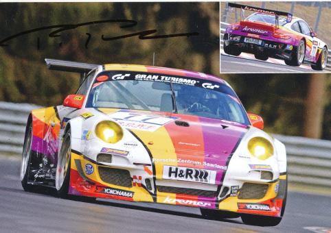 Kremer Racing  Porsche  Auto Motorsport Autogrammkarte original signiert 