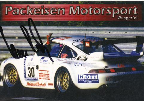 Uwe Reich  Porsche  Auto Motorsport Autogrammkarte original signiert 