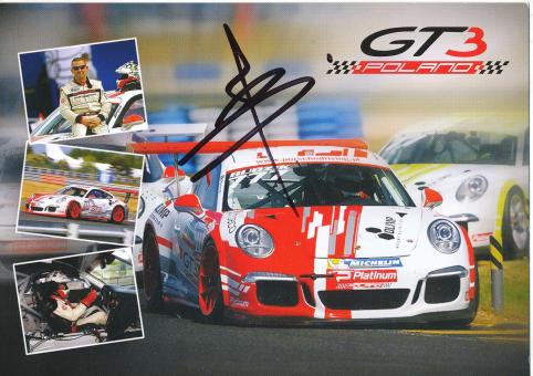 Jarek Budzik  Porsche  Auto Motorsport Autogrammkarte original signiert 