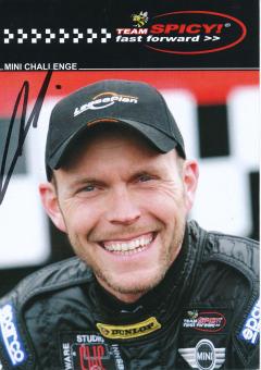Jürgen Schmarl  Mini  Auto Motorsport Autogrammkarte original signiert 