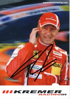 Freddy Kremer  Ferrari  Auto Motorsport Autogrammkarte original signiert 