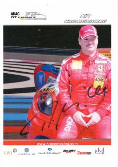 Thomas Wille  Ferrari  Auto Motorsport Autogrammkarte original signiert 