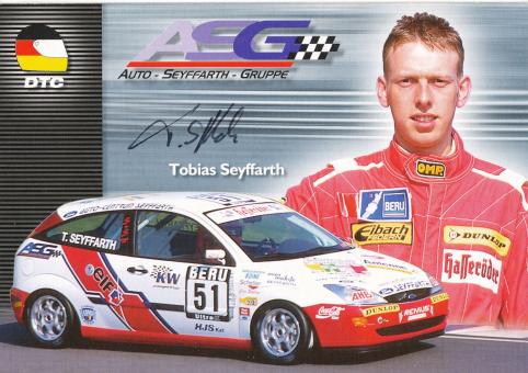 Tobias Seyffarth   Ford  Auto Motorsport Autogrammkarte original signiert 