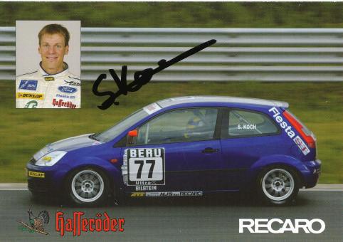 Sven Koch  Ford  Auto Motorsport Autogrammkarte original signiert 