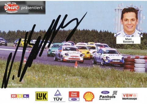 Marc Basseng  Ford  Auto Motorsport Autogrammkarte original signiert 