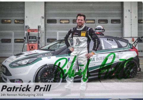Patrick Prill  Ford  Auto Motorsport Autogrammkarte original signiert 
