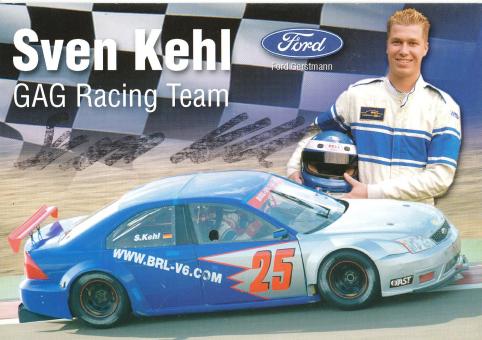 Sven Kehl  Ford  Auto Motorsport Autogrammkarte original signiert 