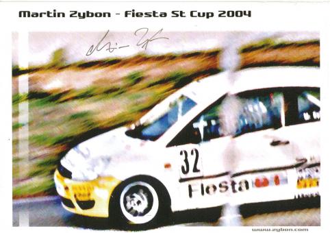 Martin Zybon  Ford  Auto Motorsport Autogrammkarte original signiert 