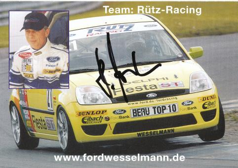 Holger Wesselmann  Ford  Auto Motorsport Autogrammkarte original signiert 