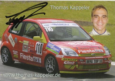 Thomas Kappeler  Ford  Auto Motorsport Autogrammkarte original signiert 