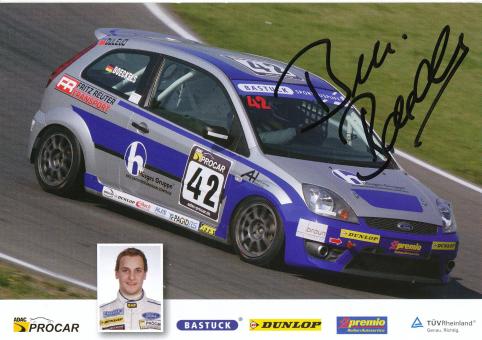 Benedikt Boeckels  Ford  Auto Motorsport Autogrammkarte original signiert 