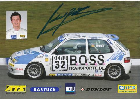 Michael Bohrer  Ford  Auto Motorsport Autogrammkarte original signiert 