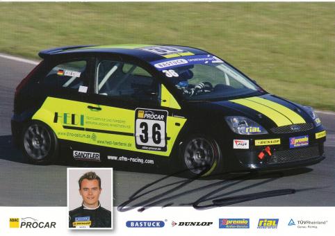 Dino Calcum  Ford  Auto Motorsport Autogrammkarte original signiert 
