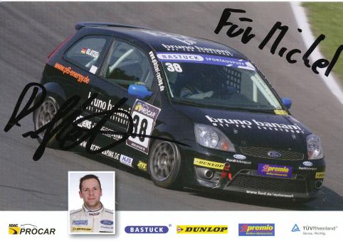Ralf Glatzeli  Ford  Auto Motorsport Autogrammkarte original signiert 