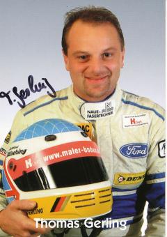 Thomas Gerling  Ford  Auto Motorsport Autogrammkarte original signiert 