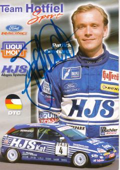 Patrick Bernhardt  Ford  Auto Motorsport Autogrammkarte original signiert 