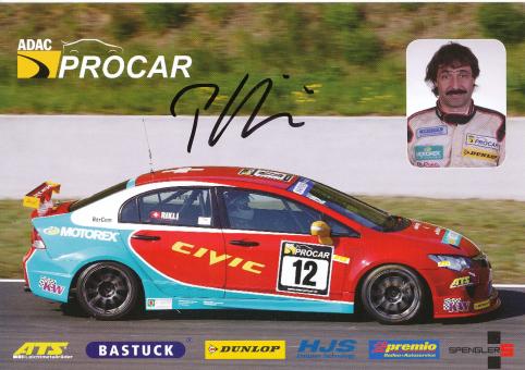 Peter Rikli  Honda  Auto Motorsport Autogrammkarte original signiert 