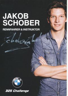 Jakob Schober  BMW  Auto Motorsport Autogrammkarte original signiert 