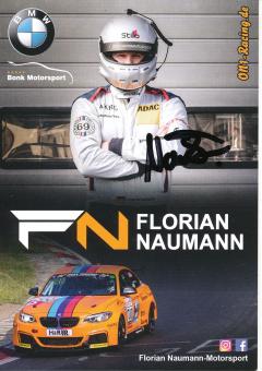 Florian Naumann  BMW  Auto Motorsport Autogrammkarte original signiert 