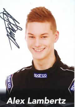Alex Lambertz  BMW  Auto Motorsport Autogrammkarte original signiert 