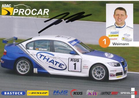 Jens Weimann  BMW  Auto Motorsport Autogrammkarte original signiert 