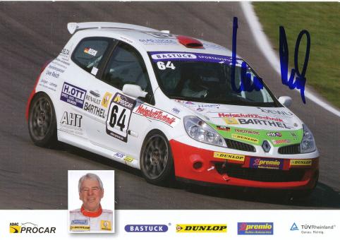 Uwe Reich  Renault  Auto Motorsport Autogrammkarte original signiert 