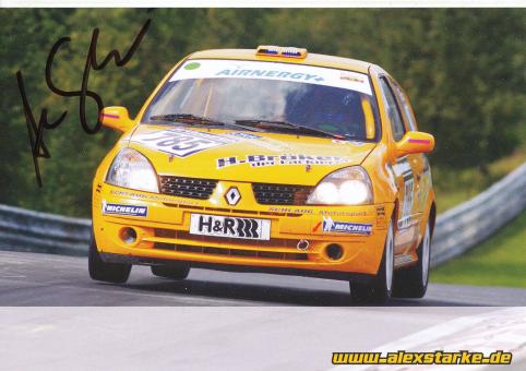 Alexander Starke  Renault  Auto Motorsport Autogrammkarte original signiert 