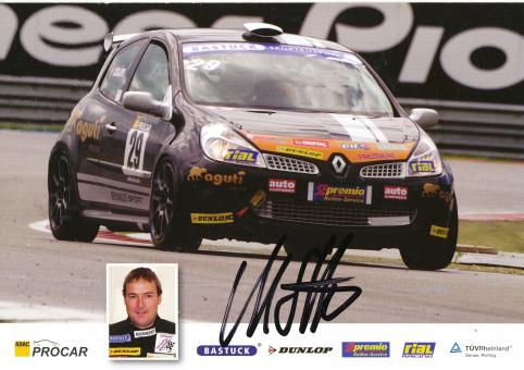 Mathias Schläppi  Renault  Auto Motorsport Autogrammkarte original signiert 