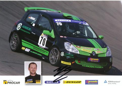 Holger Goedicke  Renault  Auto Motorsport Autogrammkarte original signiert 