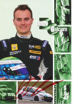 Dino Calcum  Renault  Auto Motorsport Autogrammkarte original signiert 